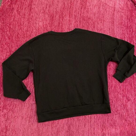 Disney Nightmare Before Christmas Light Up Sweatshirt Black Size Large (11-13) - Picture 4 of 9